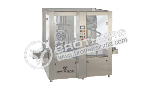 Rotary Dry Syrup 16x8 Powder Filling & Capping Machine