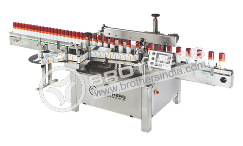 Automatic High Speed Two Side (Front & Back)
Flat Bottle Sticker Labelling Machine